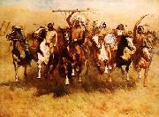Frederick Remington Victory Dance Sweden oil painting reproduction
